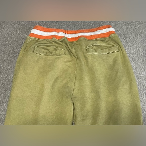 Runtz Worldwide Olive Orange Sweatsuit Hoodie Pants 420 Smoke Wear Men Sz Medium - Picture 15 of 16